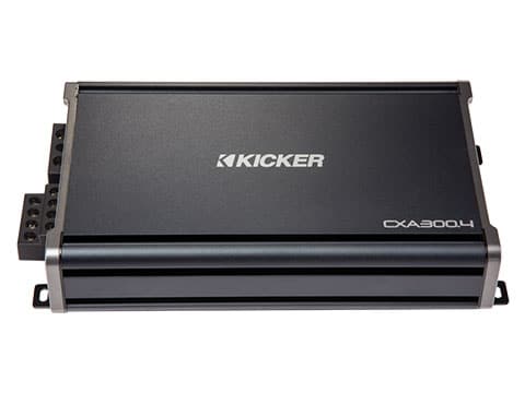 KICKER CXA300.4 4CH FULL RANGE AMPLIFIER 75rmsx4@2ohms/150rmsx2@4ohms