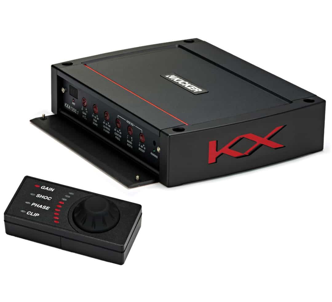 KICKER VCWR122 LOADED 12INCH 1000W MAX/500W RMS SUB+ CXA8001 MONOBLOCK