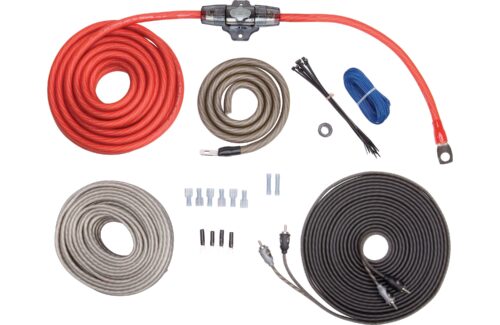 ROCKFORD FOSGATE RFK4X 4AWG POWER WIRING KIT INCLUDES X1 RCA! TOP QUALITY - Image 2