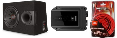 jbl sub and amp package