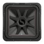 KICKER L7R152 L7 15INCH DUAL 2OHMS SUBWOOFER 1800WATTS MAX/900RMS! SQUARE MEANS MORE BASS!