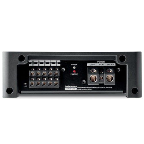 FOCAL FPX5.1200 5 CHANNEL AMPLIFIER (4 x 120 Watt + 1 x 720 Watt at 2 Ohms!) OR (4 x 75 Watts + 1 x 420 Watts RMS at 4 Ohms) - Image 4