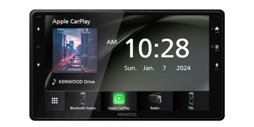 KENWOOD DMX823WXS WIRELESS ANDROID AUTO/CARPLAY 9INCH 230MM TOYOTA FIT STEREO - Image 2