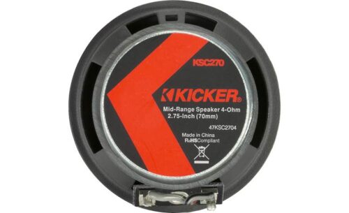 KICKER KSC2704 1 WAY 2.75INCH 100WATTS MIDRANGE SPEAKERS! IDEAL FACTORY REPLACEMENT - Image 2