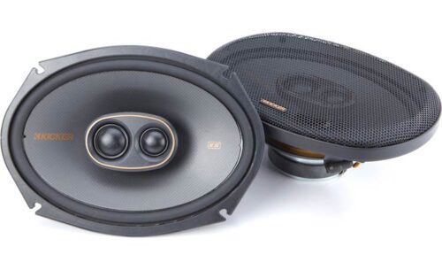 KICKER KSC69304 K SERIES 300WATTS MAX 6X9 3 WAY SPEAKER! SILK DOME TWEETERS