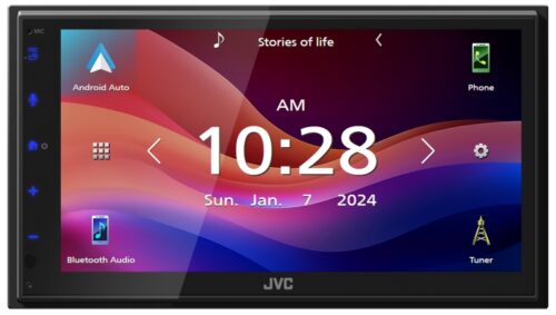 JVC KW-M690BW WIRELESS ANDROID AUTO/CARPLAY STEREO - Image 2