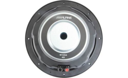 ALPINE W10S4 10INCH SINGLE 4OHM SUBWOOFER! GREAT VALUE - Image 2