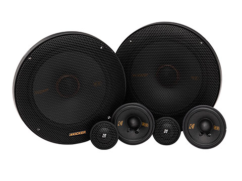 KICKER KSS365 6.5INCH 3 WAY COMPONENT SPEAKERS*WOOFER/MIDRANGE/TWEETER