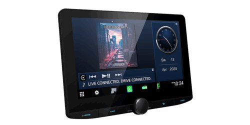 KENWOOD DMX9724XDS 10.1INCH FLOATING SCREEN WIRELESS ANDROID AUTO/CARPLAY MULTIMEDIA - Image 5