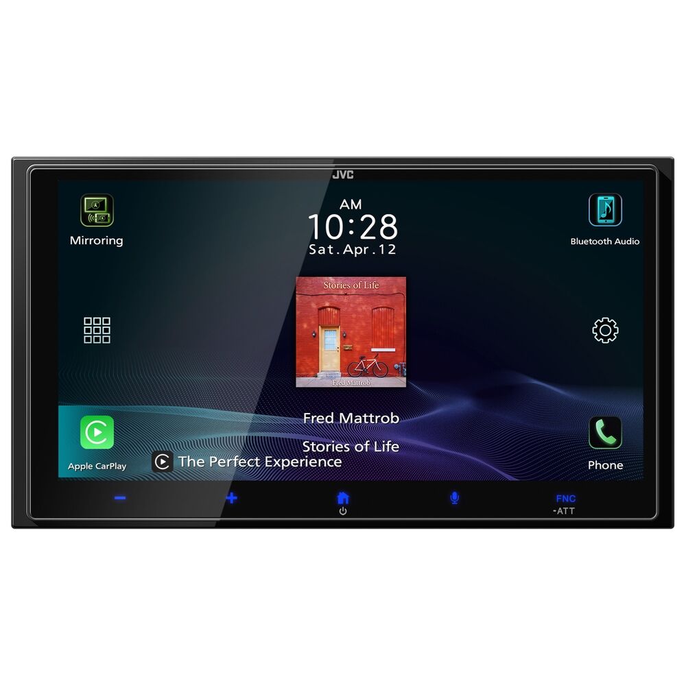 JVC KW-M795BW WIRELESS ANDROID AUTO/CARPLAY REAR USB AV UNIT