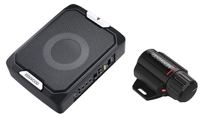 KENWOOD KSC-PSW88 POWERED UNDERSEAT 8INCH SUBWOOFER