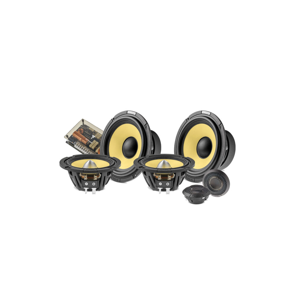 FOCAL ES 165 KX3E 3 WAY 6.5INCH COMPONENT KIT*MADE IN FRANCE**