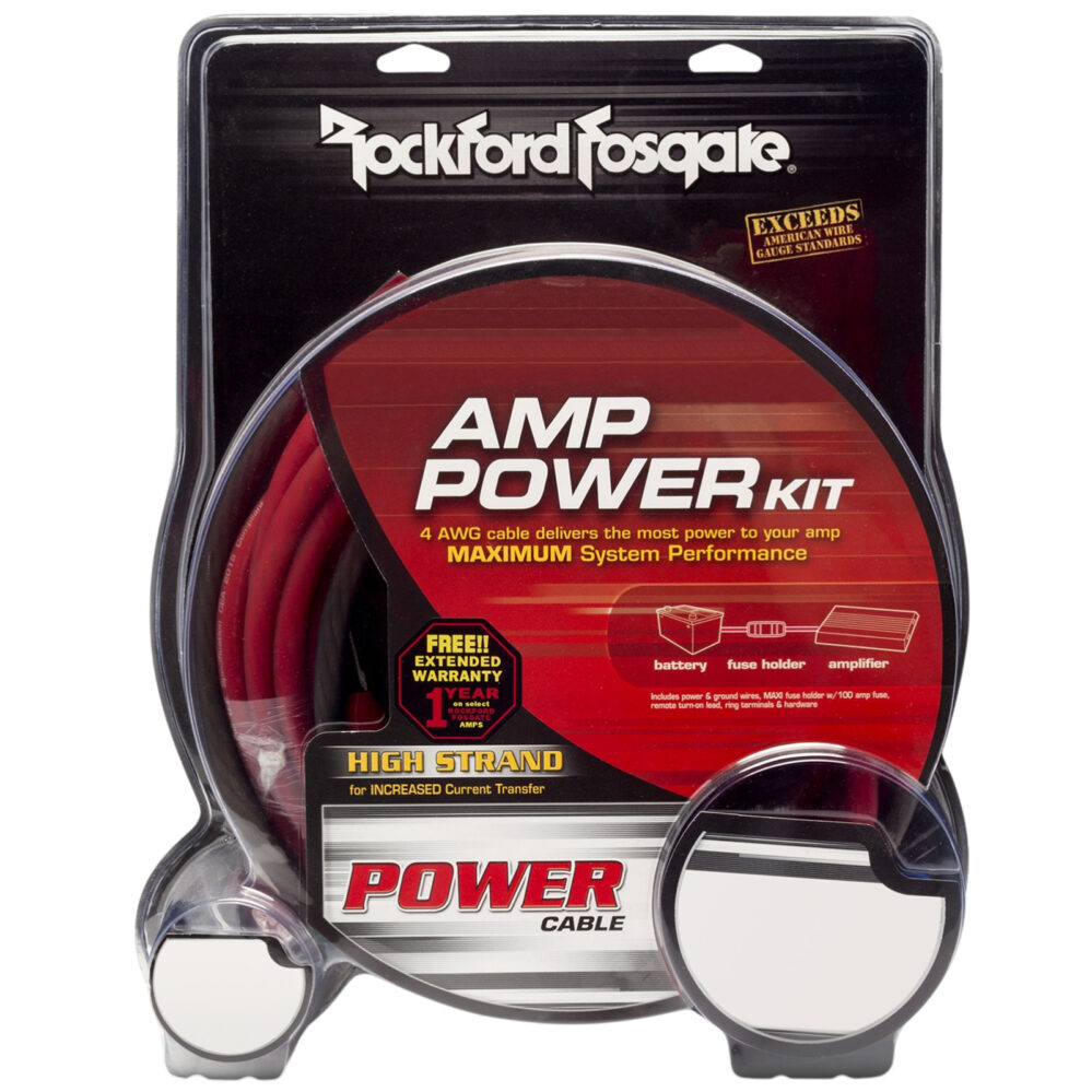 ROCKFORD FOSGATE RFK8 8GAUGE WIRING KIT