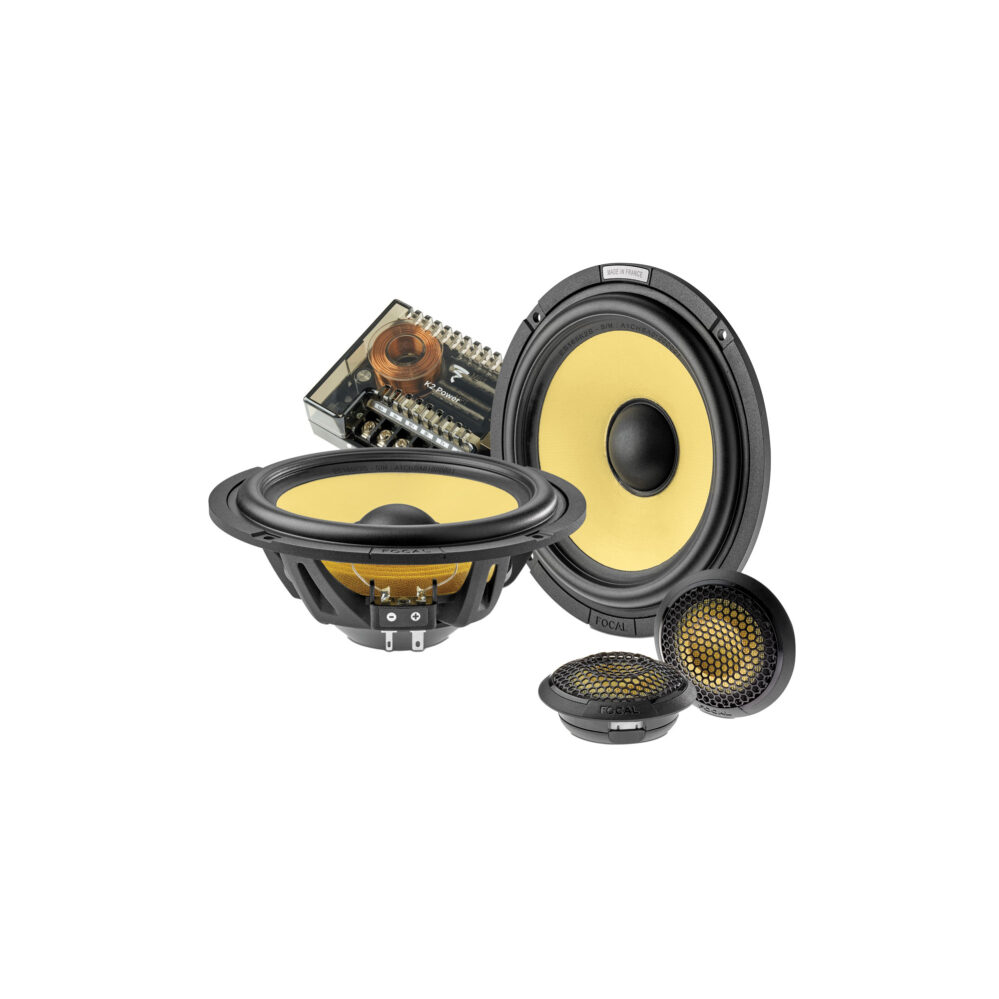 FOCAL K2 POWER ES 165 K2S SLIM 6.5INCH 2 WAY COMPONENT SPEAKER! MADE IN FRANCE