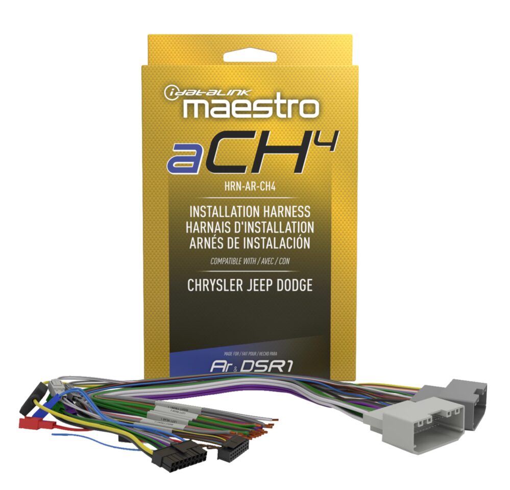 ROCKFORD IDATALINK HARNESS CHRYSLER/DODGE/JEEP HRN-AR-CH4