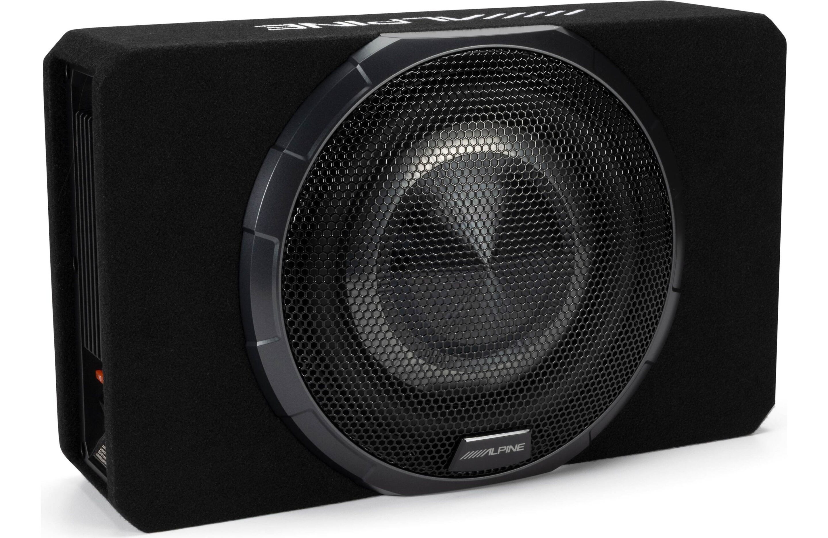 ALPINE PWV-SB10 BASSREV SERIES 10INCH DUAL 2OHM 400RMS POWERED SUBWOOFER