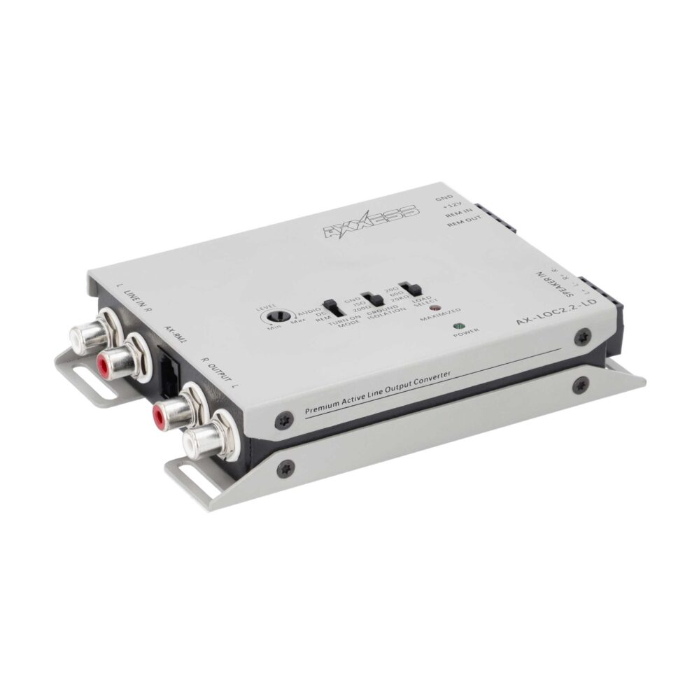 AXXESS AX-LOC2.2 ACTIVE LINE OUTPUT CONVERTER IDEAL FOR FACTORY AMPLIFIED SYSTEM