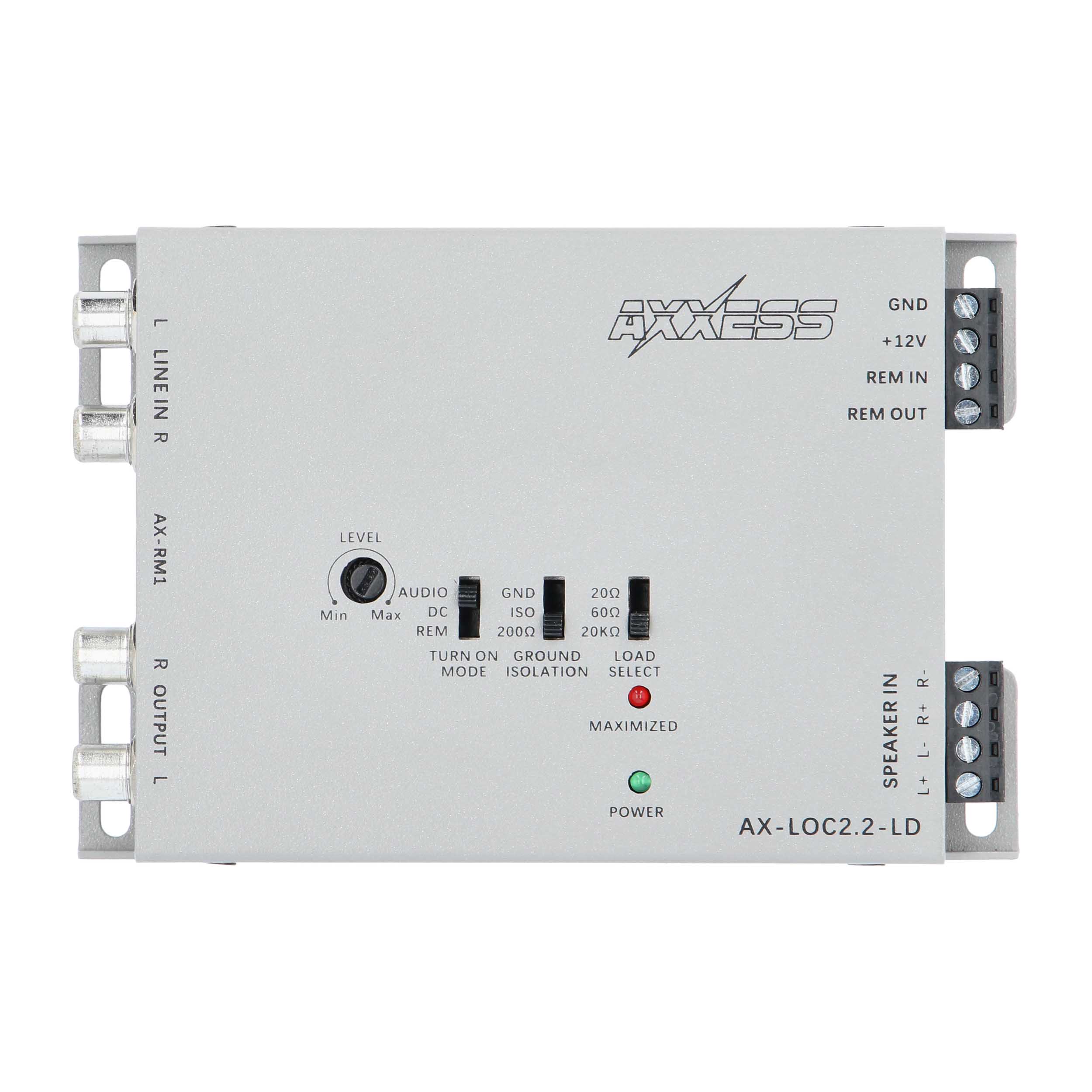 AXXESS AX-LOC2.2 ACTIVE LINE OUTPUT CONVERTER IDEAL FOR FACTORY AMPLIFIED SYSTEM - Image 3