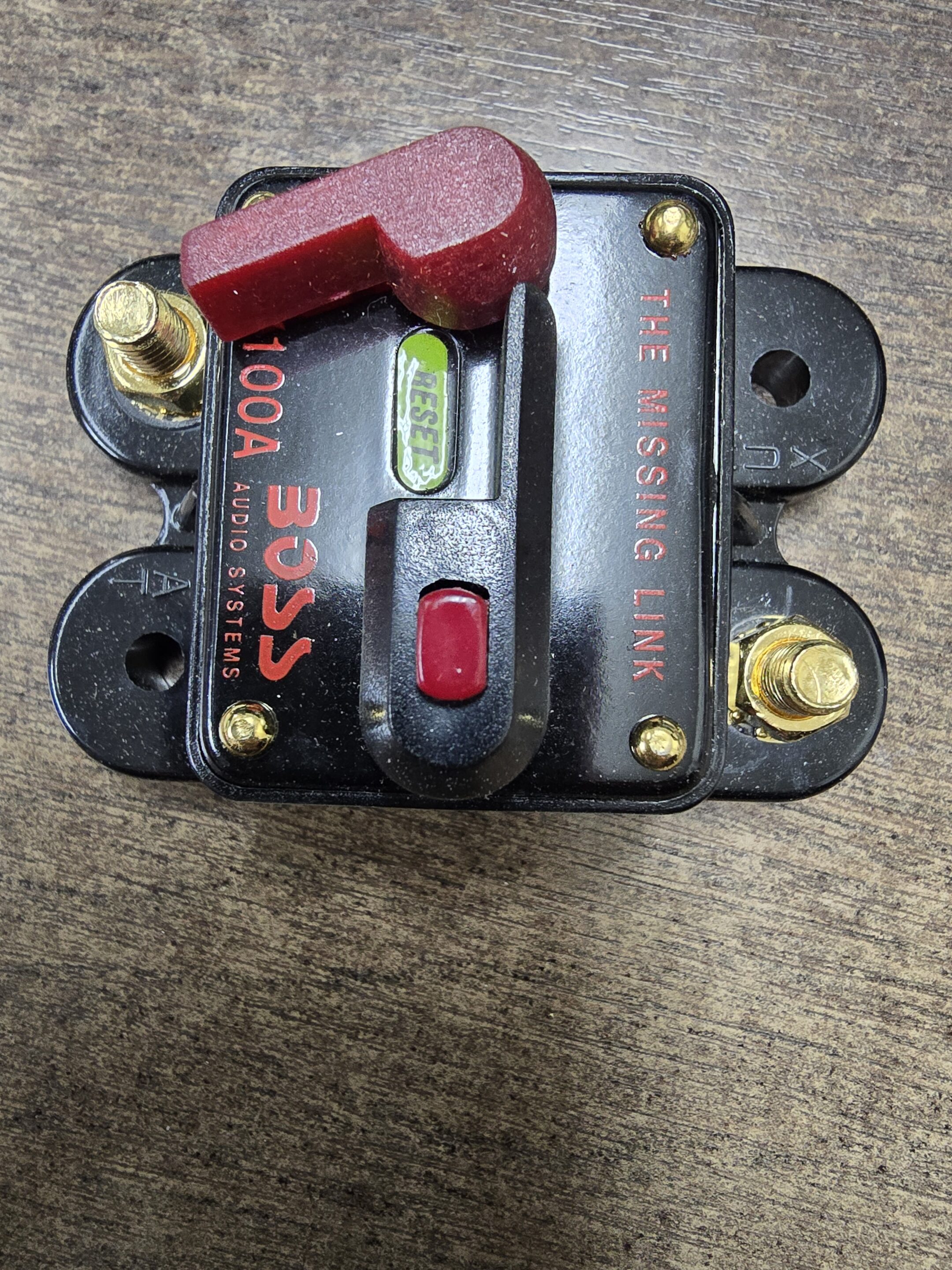 BOSS CB100 100A CIRCUIT BREAKER WITH MANUAL RESET SWITCH - Image 3