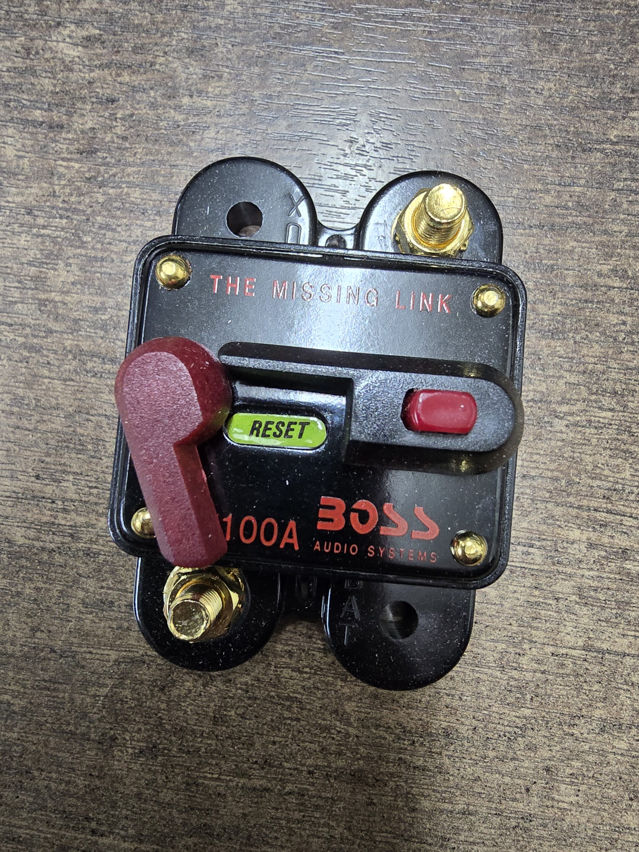 BOSS CB100 100A CIRCUIT BREAKER WITH MANUAL RESET SWITCH - Image 2