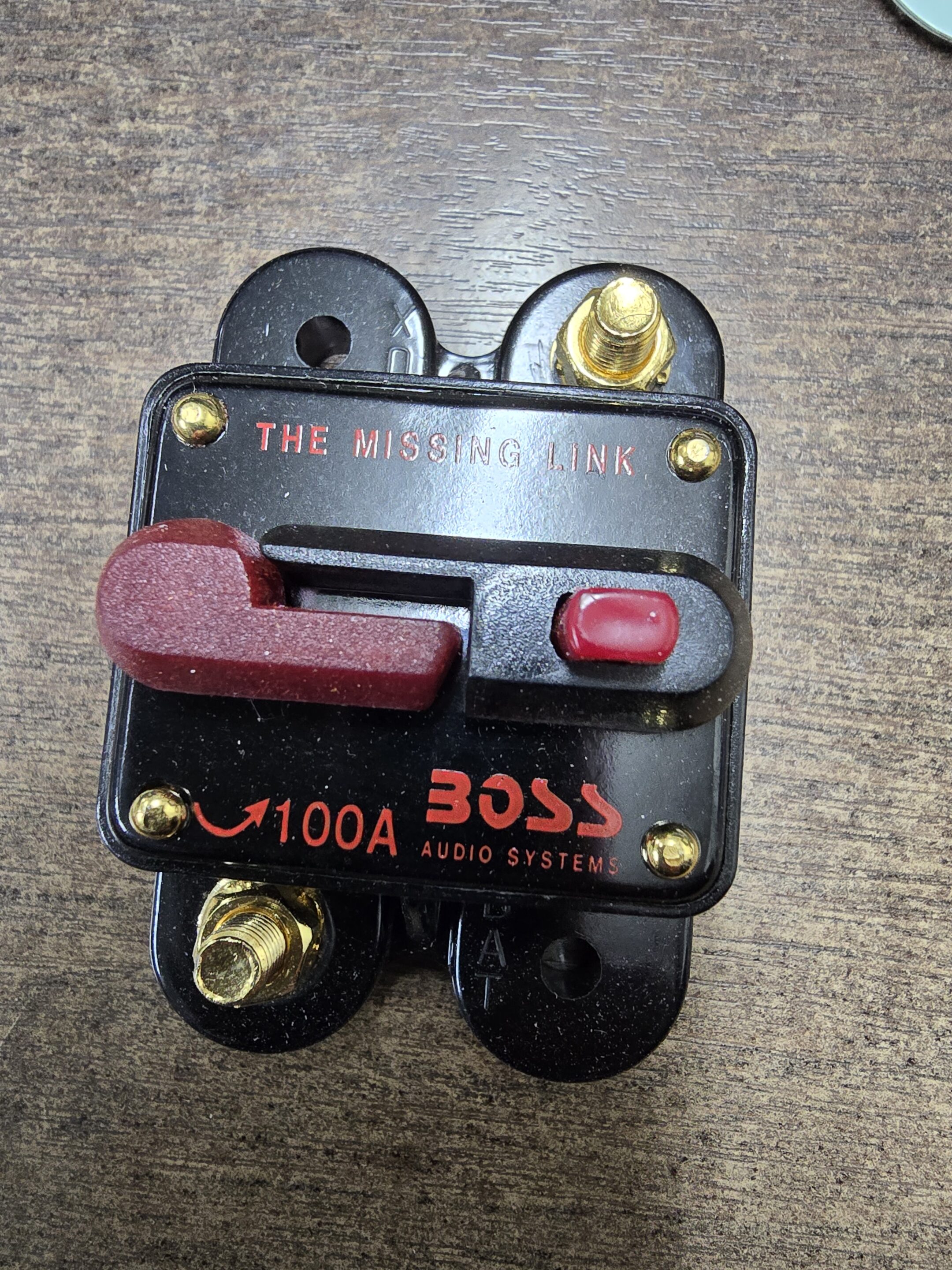 BOSS CB100 100A CIRCUIT BREAKER WITH MANUAL RESET SWITCH