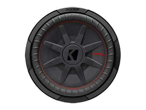 KICKER CWRT124 COMPRT SHALLOW 12INCH DUAL 4OHM SUBWOOFER