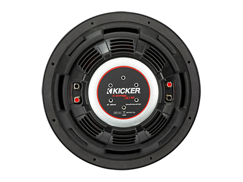 KICKER CWRT124 COMPRT SHALLOW 12INCH DUAL 4OHM SUBWOOFER - Image 4