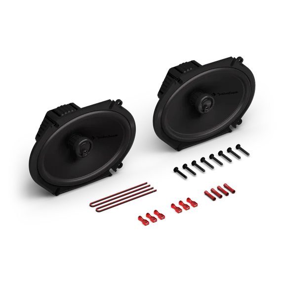 ROCKFORD FOSGATE P1V2-68 3 WAY 6X8 COAXIAL SPEAKER - Image 5
